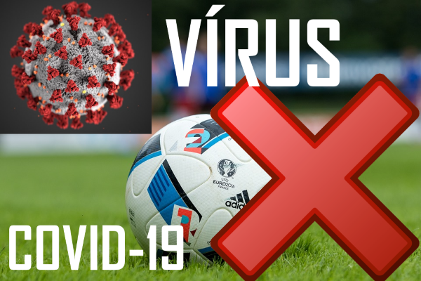 Coronavirus provoca suspensão das competições de Futebol