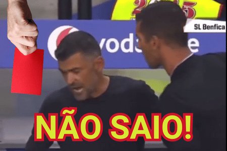 Treinador do FC Porto Expulso em Cena Polêmica!