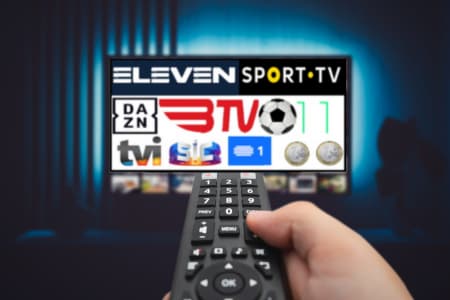 canais subscrição dazn, sportv