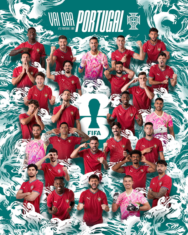 Convocados de Portugal para o Mundial 2026