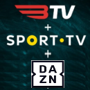 Benfica TV + Sport TV + DAZN